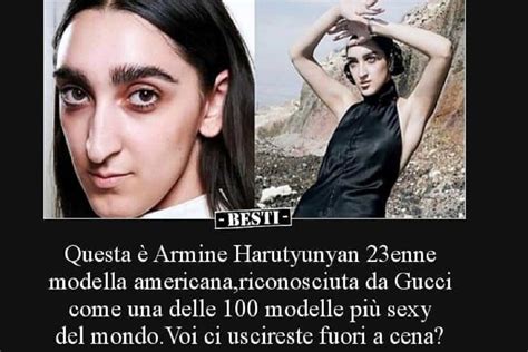 100 donne piu belle gucci|Chi è Armine Harutyunyan: biografia e carriera della modella di .